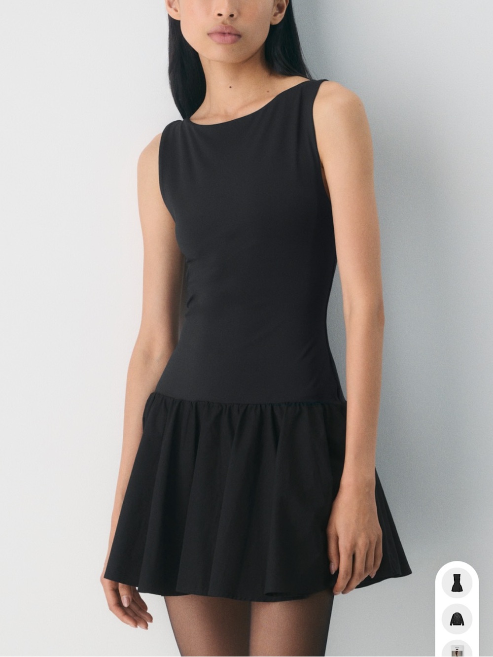 Babaton Segment Poplin Dress